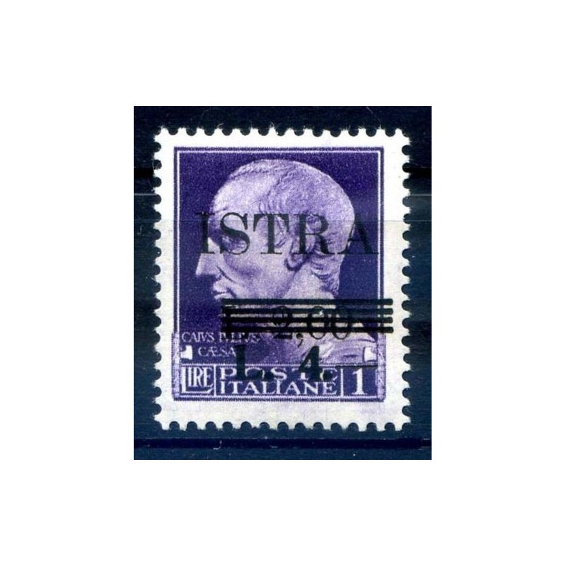 ISTRIA ( POLA ) OCCUPAZIONE JUGOSLAVA 1945 - Lire 4 NUOVO **