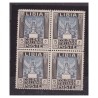 LIBIA 1940 - PITTORICA   5 LIRE   -  NUOVO **  QUARTINA LUSSO