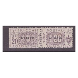 LIBIA  1915   -   PACCHI POSTALI   -   20  LIRE   NUOVO **