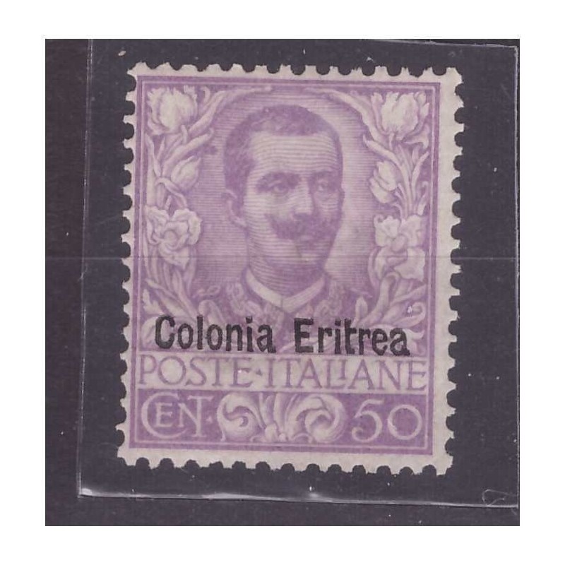 ERITREA  1903  -  FLOREALE   -  CENTESIMI  50  -   NUOVO **