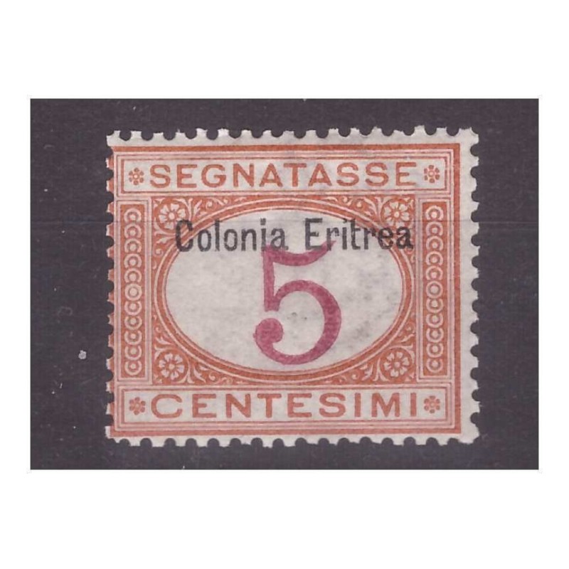 ERITREA  1903  -  SEGNATASSE   -  CENTESIMI  5  -   NUOVO **