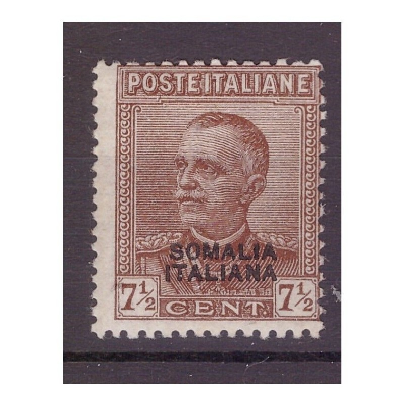 SOMALIA 1928 - VITTORIO EMANUELE Cent. 7 1/2    NUOVO **