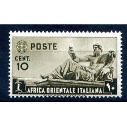 AOI - 1938  SOGGETTI VARI - Cent. 10  NUOVO  **