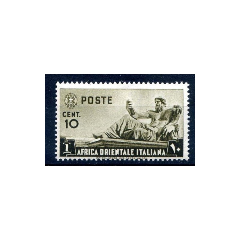 AOI - 1938  SOGGETTI VARI - Cent. 10  NUOVO  **