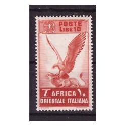 AOI - 1938  SOGGETTI VARI -  Lire 10   NUOVO  **
