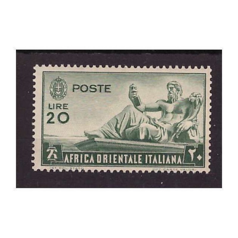 AOI - 1938  SOGGETTI VARI -  Lire 20   NUOVO  **