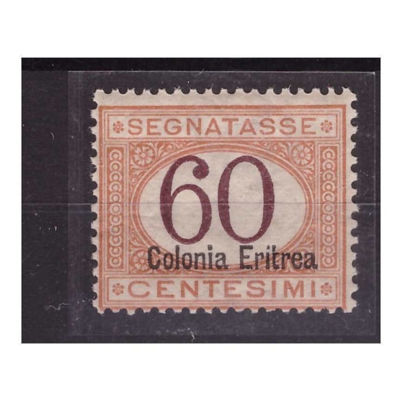ERITREA  1926  -  SEGNATASSE   -  CENTESIMI  60  -   NUOVO **