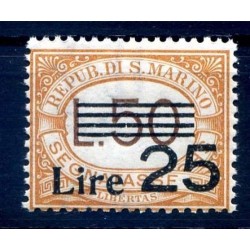 SAN MARINO 1943 - SEGNATASSE SERIE  N° 31   NUOVO **