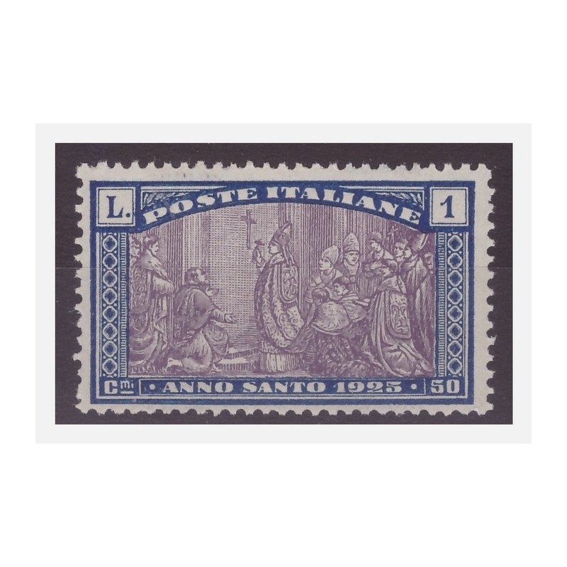 REGNO 1924 - ANNO SANTO 1925 - 1 Lira - NUOVO **
