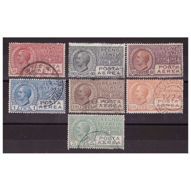 REGNO 1926 - POSTA AEREA  -  SERIE USATA