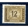 ITALIA 1947 - SEGNATASSE 12 Lire RUOTA NUOVO **
