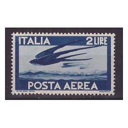 POSTA AEREA DEMOCRATICA  1946  - LIRE 2  NUOVO **