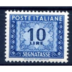 ITALIA 1947 - SEGNATASSE 10 Lire RUOTA NUOVO **