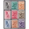 VATICANO - 1956   POSTA AEREA  ARCANGELO GABRIELE  SERIE  NUOVA **