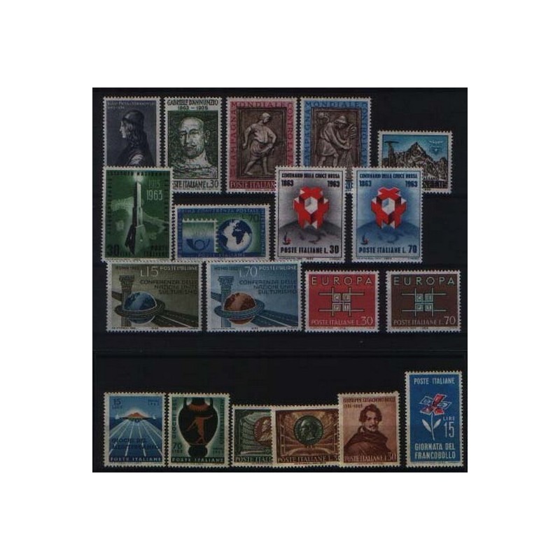 ITALIA - annata completa 1963 nuova    **