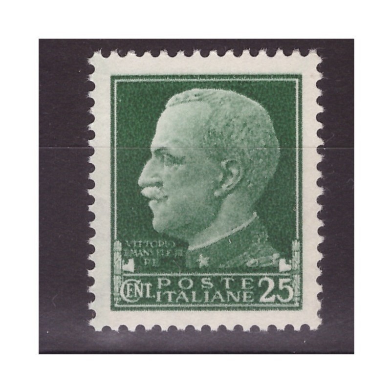 REGNO 1929  -  IMPERIALE    CENTESIMI   25    NUOVO  **