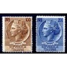 SIRACUSANA STELLE  -  TESTONI 100 e 200 lire nuovi **
