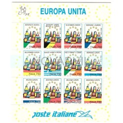 ITALIA 1993 - annata completa  nuova con foglietto **