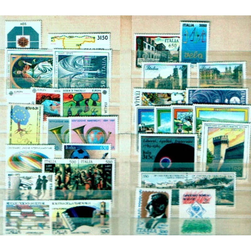 ITALIA 1989 - ANNATA COMPLETA NUOVA    **