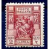 LIBIA 1926 - SIBILLA 2 Lire dent. 11 NUOVO **