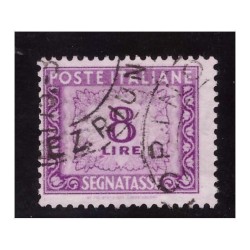 ITALIA 1956 - SEGNATASSE  8 Lire STELLE USATO