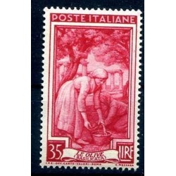 ITALIA 1950 - ITALIA AL LAVORO Lire 35  NUOVO **