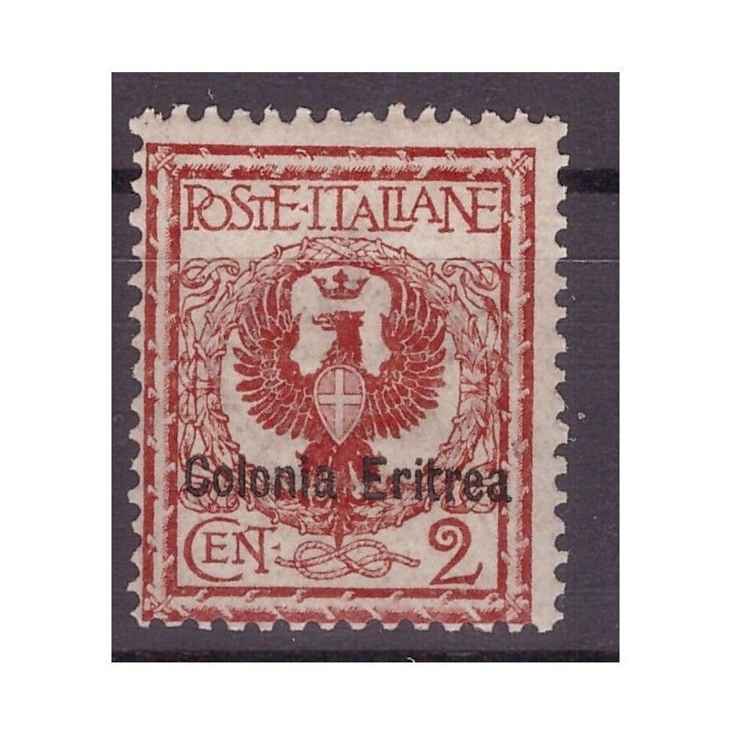 ERITREA 1903 - FLOREALE - CENTESIMI 2 - NUOVO **