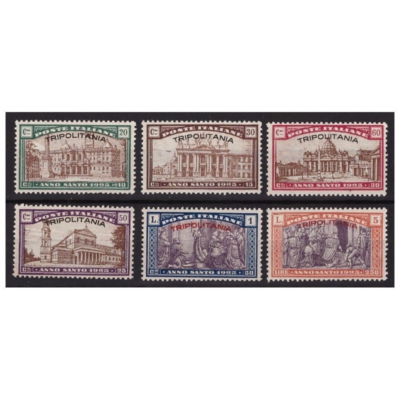 TRIPOLITANIA 1925 - ANNO SANTO SERIE NUOVA **