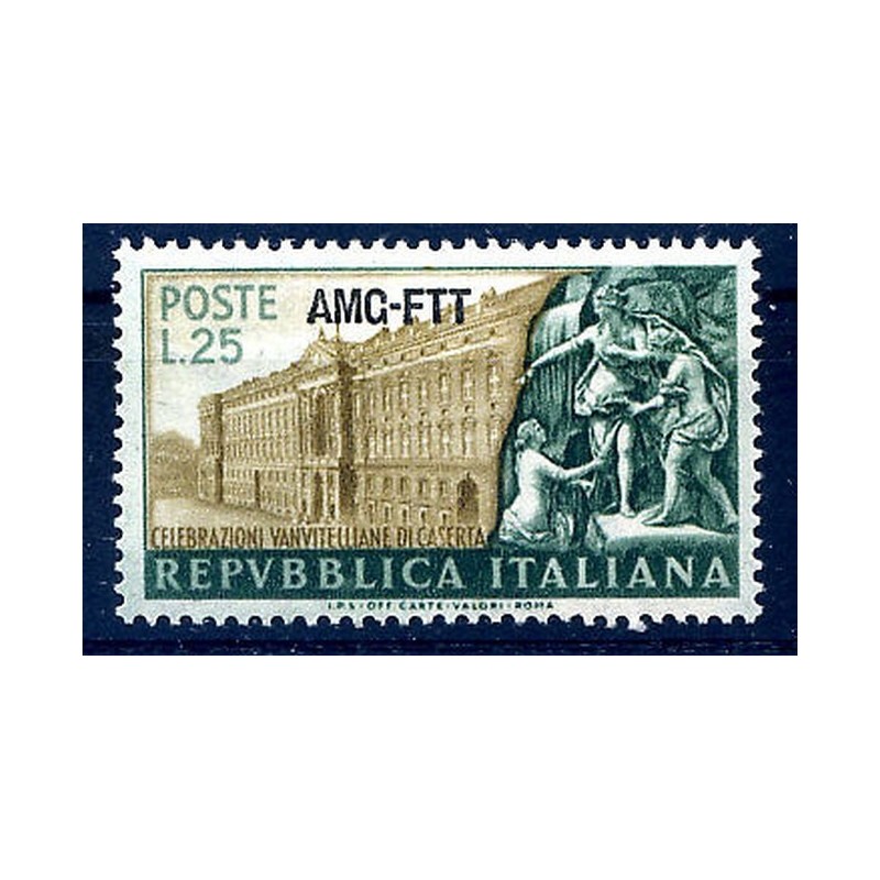 TRIESTE A - 1952 VANVITELLI  NUOVO **