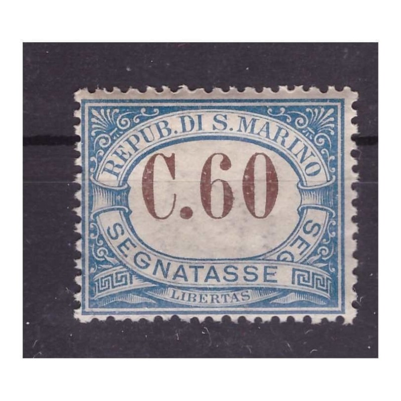 SAN MARINO 1925 -  SEGNATASSE  CENT. 60   NUOVO  **