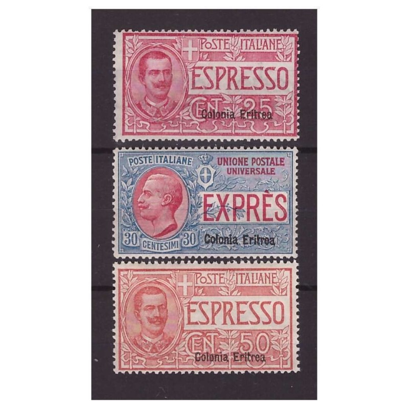 ERITREA  1907 -  ESPRESSI  -  SERIE    NUOVA  **