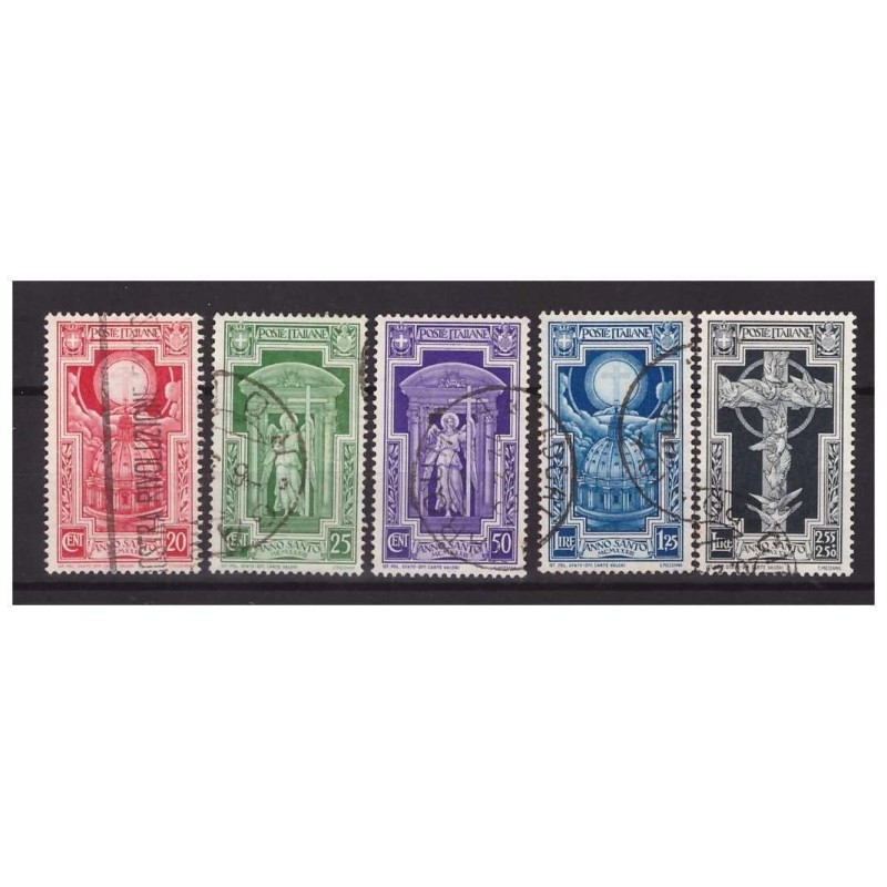 REGNO 1933 - ANNO SANTO  PO  SERIE  USATA