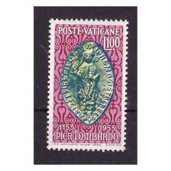 VATICANO 1953 -  PIER LOMBARDO   NUOVO **