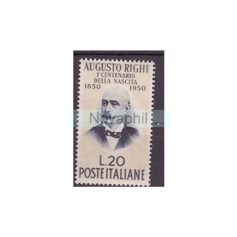 ITALIA  1950 -  RIGHI  NUOVO **