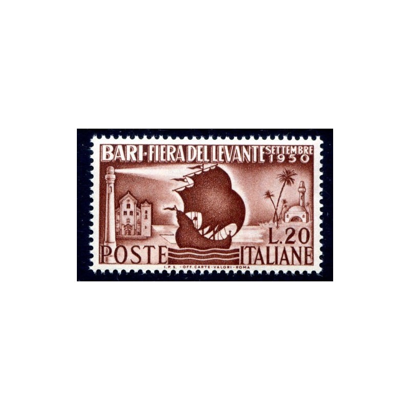 FIERA DEL LEVANTE DI BARI 1950 NUOVO **