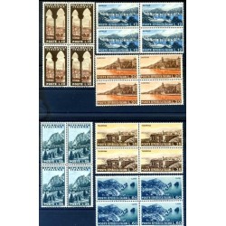 TURISTICA 1953 - SERIE IN QUARTINA NUOVA **