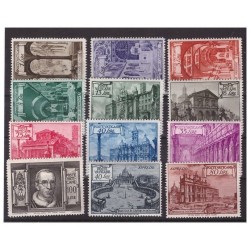 VATICANO - 1949 BASILICHE CON ESPRESSI SERIE NUOVA ** CENTRATI
