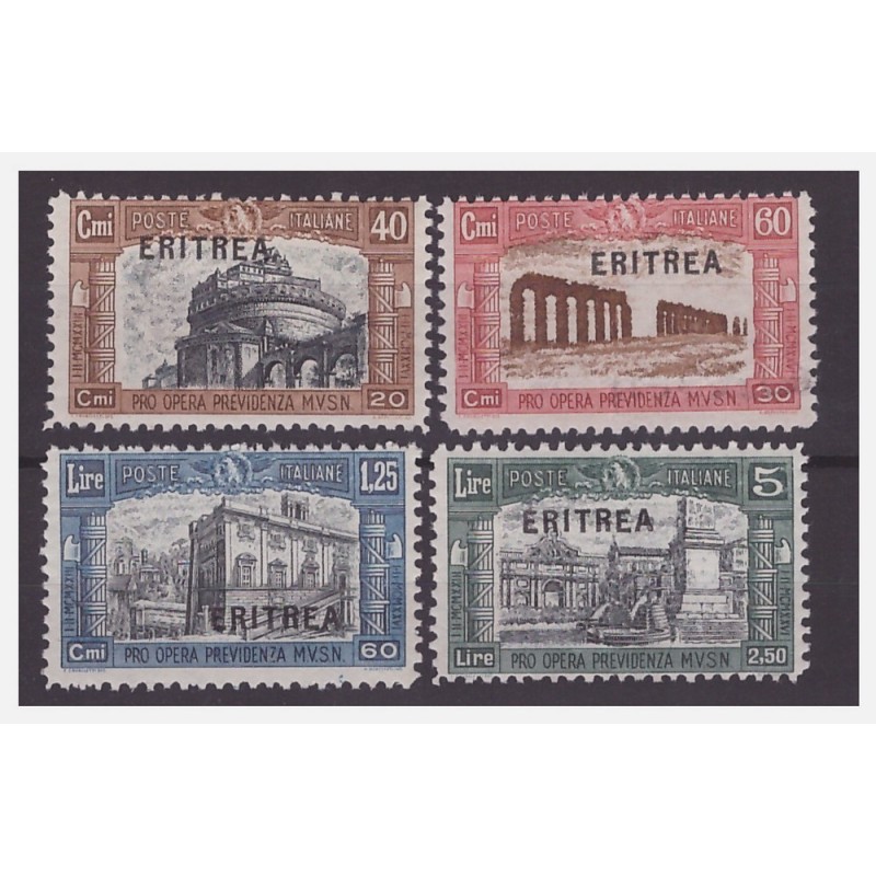 ERITREA  1927 - MILIZIA I SERIE NUOVA **