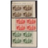 REGNO 1941  -  FRATELLANZA D'ARMI ITALO TEDESCA SERIE ** NON EMESSI QUARTINE