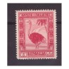 SOMALIA 1932  -  PITTORICA  STRUZZO -  Lire 5 DENT.  14  -   NUOVO **