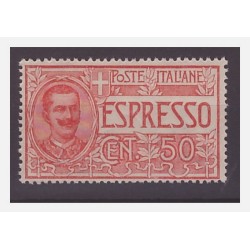 REGNO ESPRESSI 1920 - Centesimi 50 Nuovo **