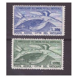 VATICANO 1949  - POSTA AEREA  UPU   SERIE NUOVA **
