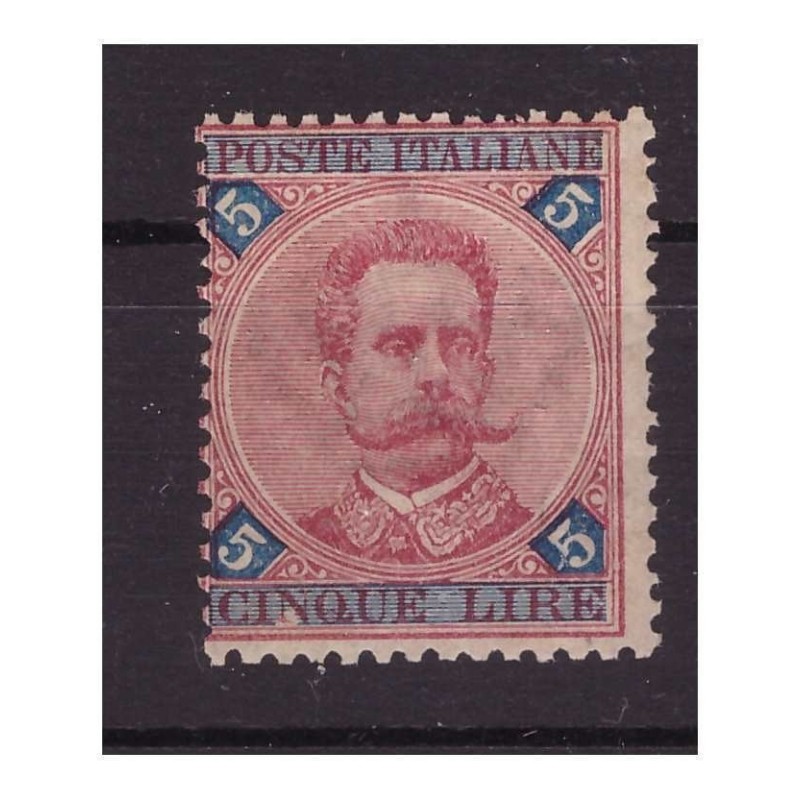 REGNO 1891 -  UMBERTO I°   5  LIRE     NUOVO **