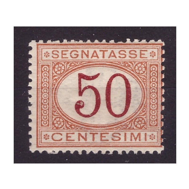 REGNO 1890 - SEGNATASSE CENTESIMI 50 NUOVO **