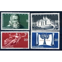 SVIZZERA 1948 - TRATTATO DI WESTFALIA  SERIE NUOVA **