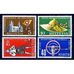 SVIZZERA 1955 - PROPAGANDA SERIE NUOVA **