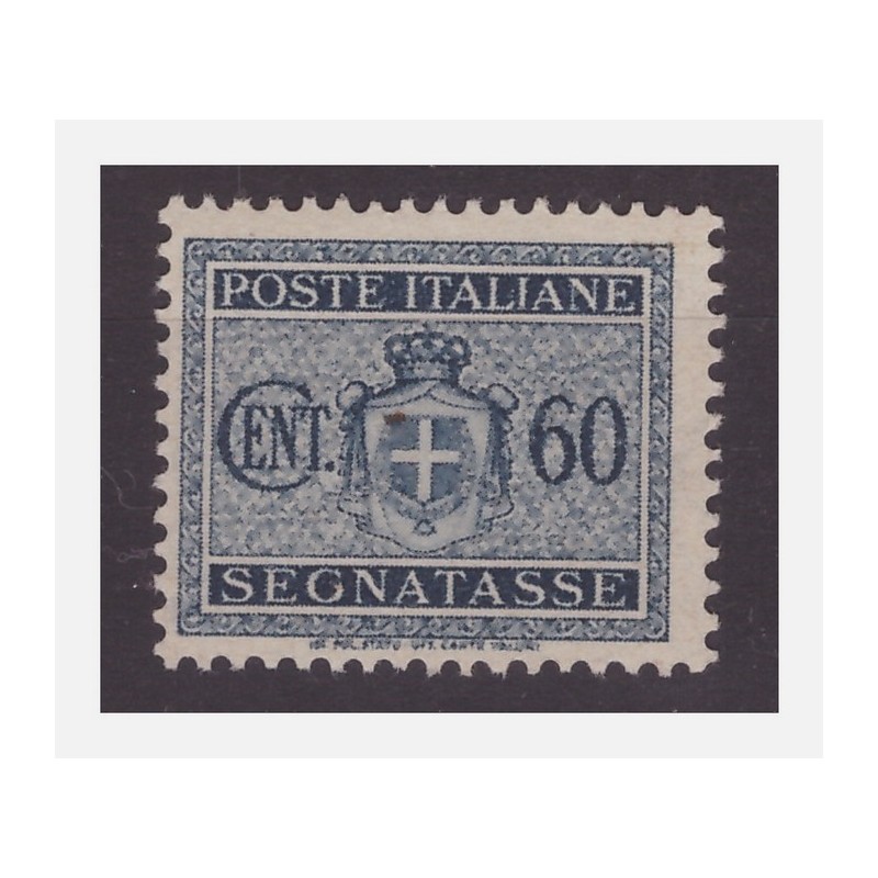 LUOGOTENENZA  1945 - SEGNATASSE   60 CENTESIMI   NUOVO  **