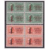 RSI  FASCETTI  ESPRESSI  1944  SERIE QUARTINA NUOVA  **