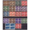 REGNO 1942 -  Posta Militare emissione completa - 20 v. NUOVI  ** QUARTINA