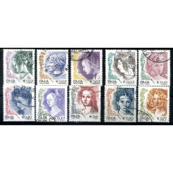 ITALIA 2002 - DONNE NELL'ARTE SERIE USATA